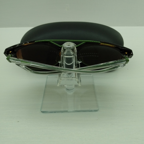 Emporio Armani Clubmaster Metal Frame Sunglasses - Picture 5 of 5